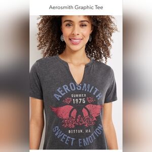 Maurices Aerosmith t-shirt